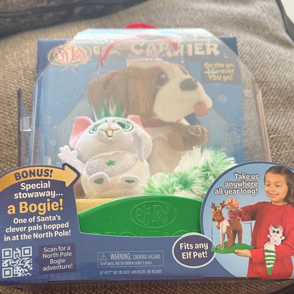 ELF Pets Reindeer with Bonus Bogie Toy